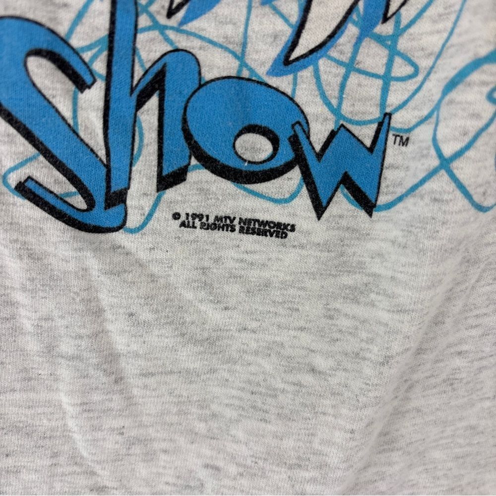 Vintage Ren & Stimpy Show Graphic T-Shirt - Gray Mens M single stitch - Picture 3 of 8